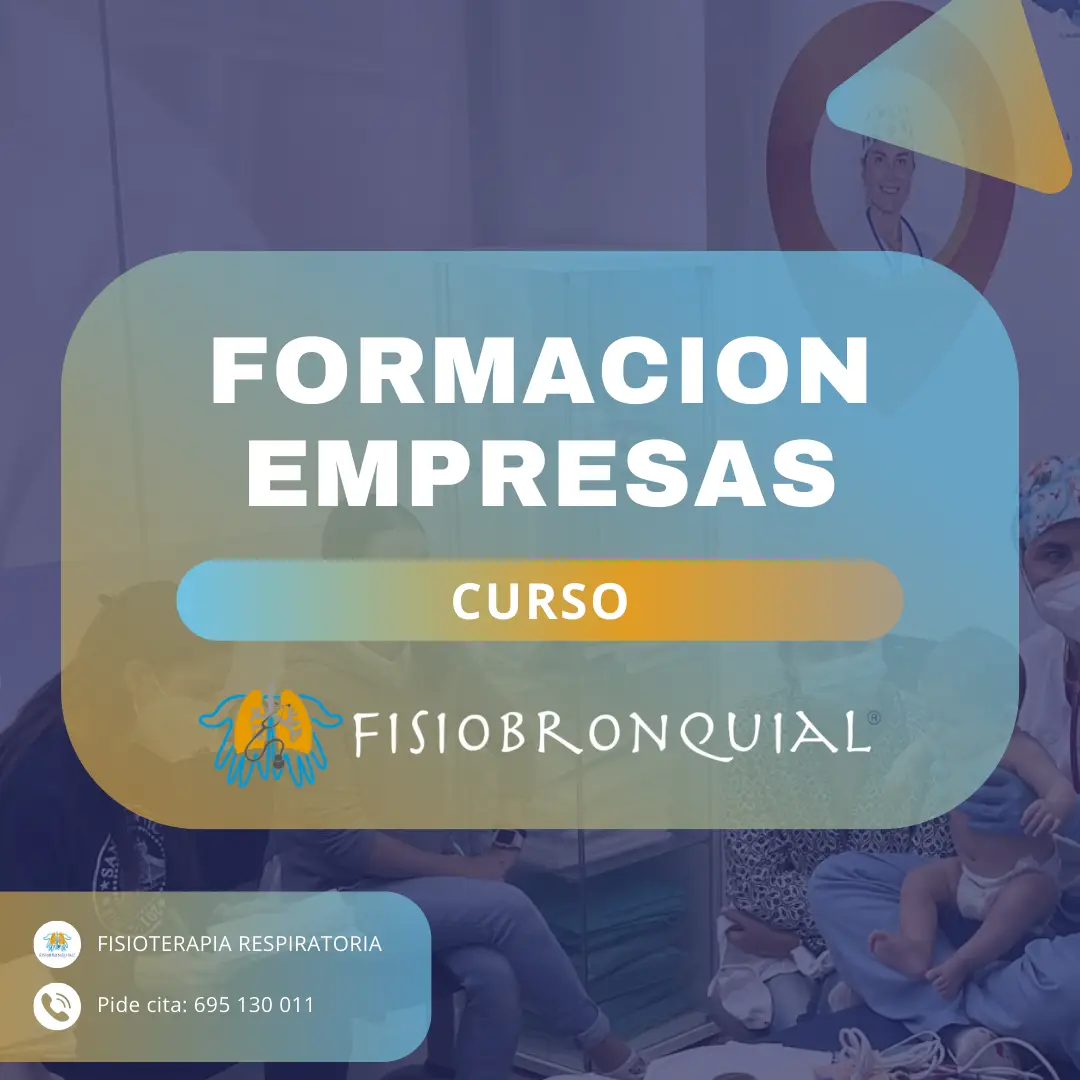 Curso Experto Fisioterapia Respiratoria · Fisiobronquial · Empresas · Portada