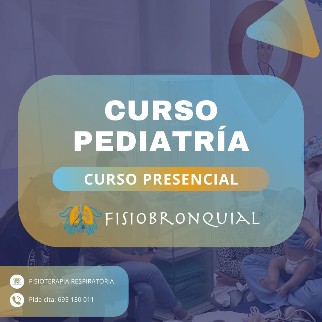 Curso Fisio Respiratoria Pediátrica · Fisiobronquial · Portada