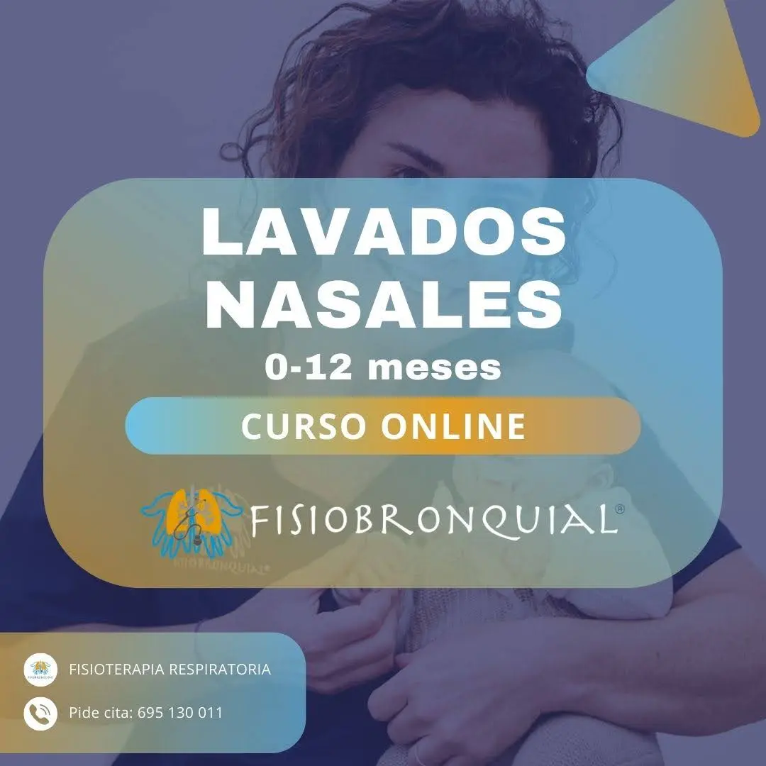 Curso Lavados Nasales · Fisiobronquial · Online