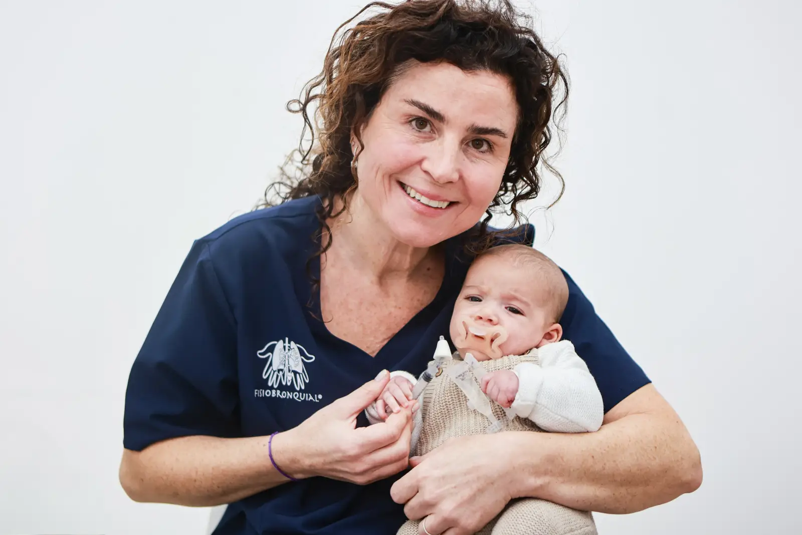 Fisiobronquial · Vanesa González · Bebé