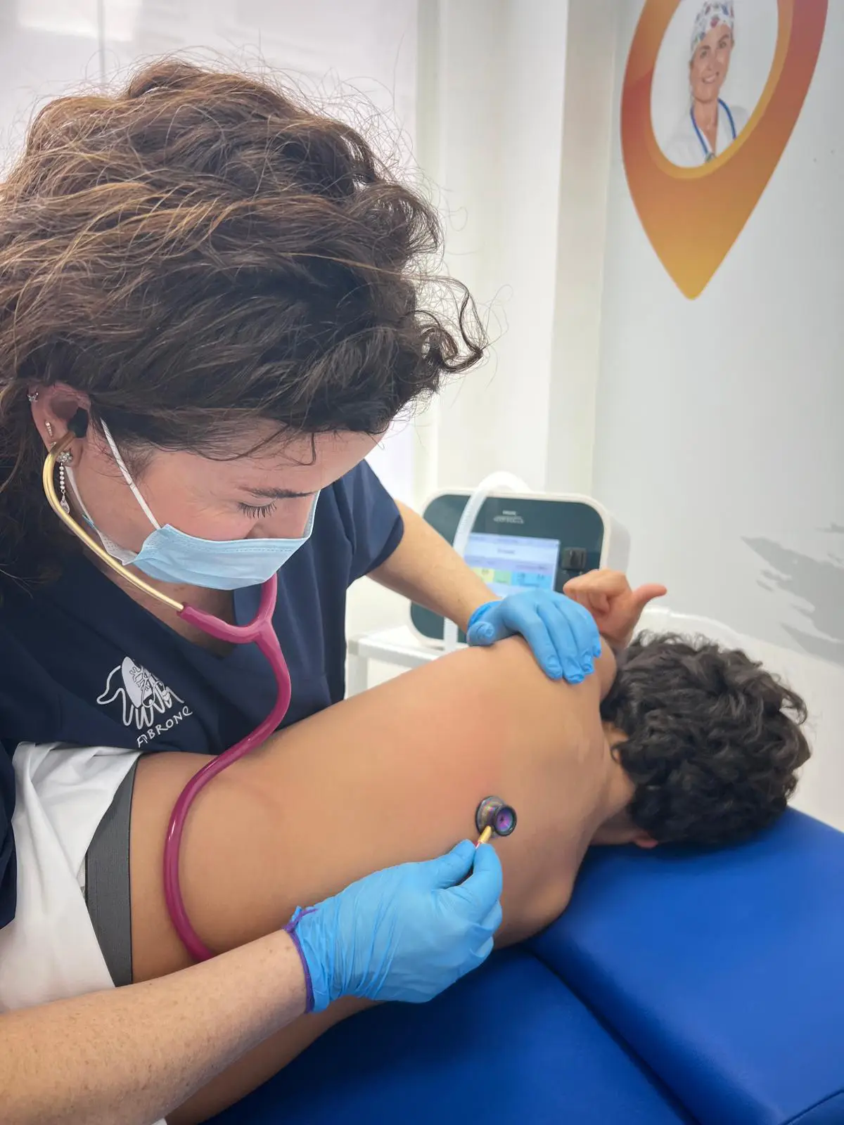 Fisiobronquial · Vanesa González · Fonendoscopio