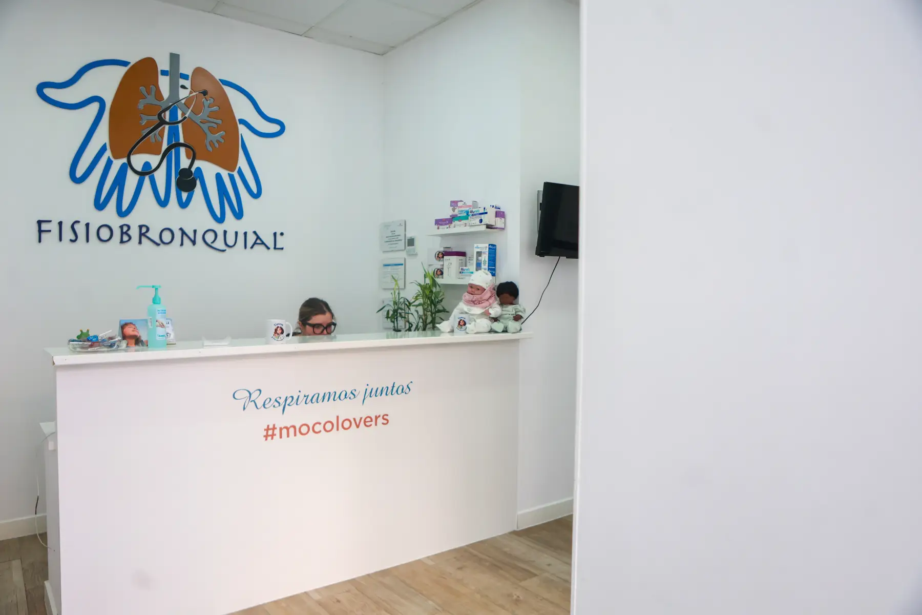 Fisioterapia Respiratoria · Fisiobronquial · Contacto · Recepción