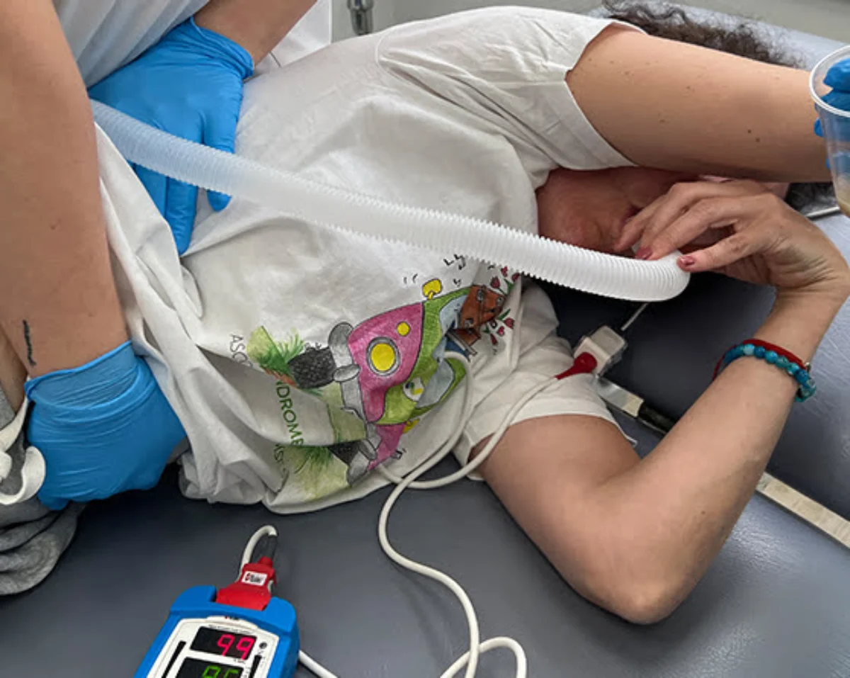Fisioterapia Respiratoria Adultos · Fisiobronquial · Adultos · Tumbado