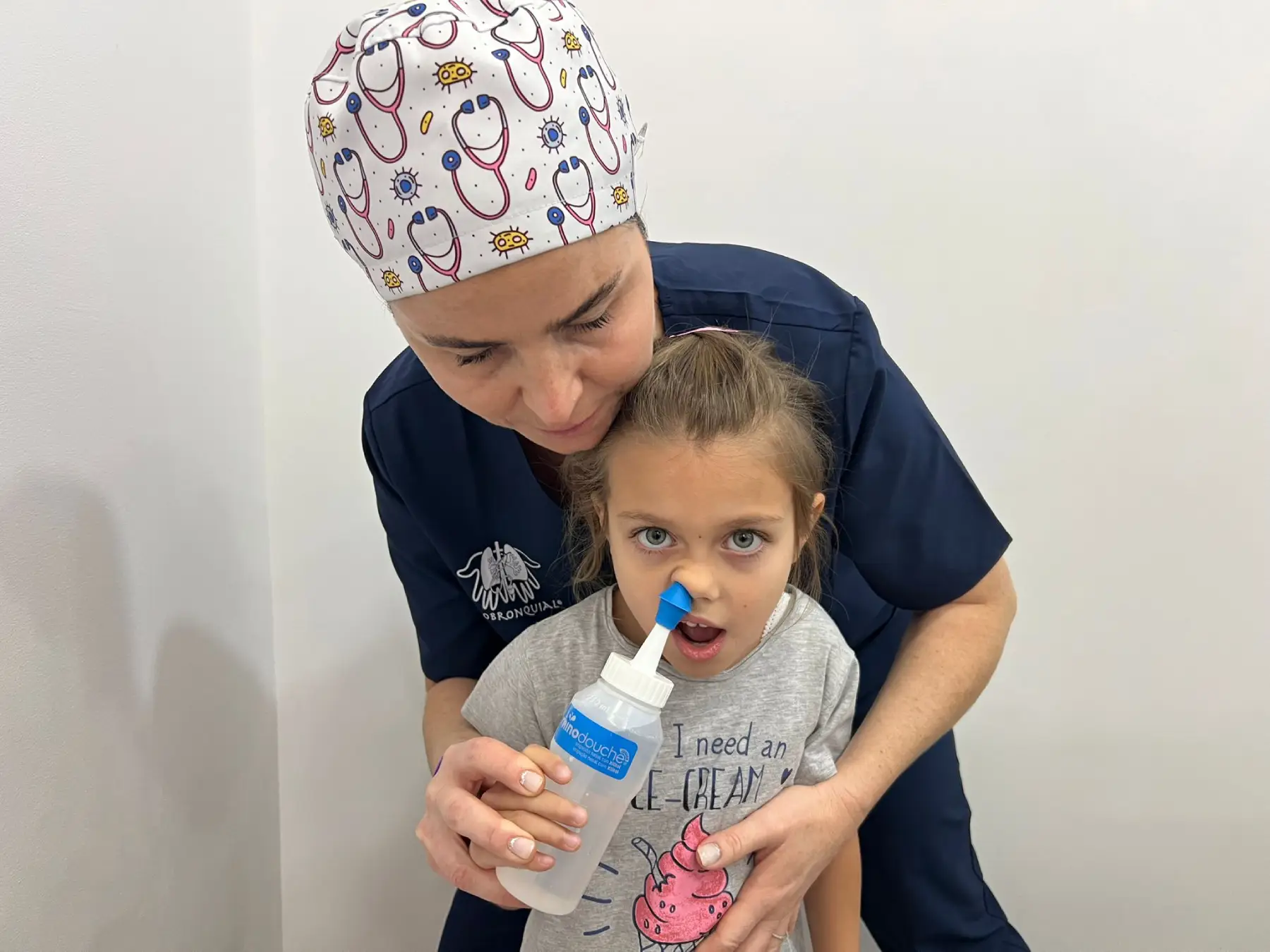 Fisioterapia Respiratoria Infantil · Fisiobronquial · Pediátrica · Adriana